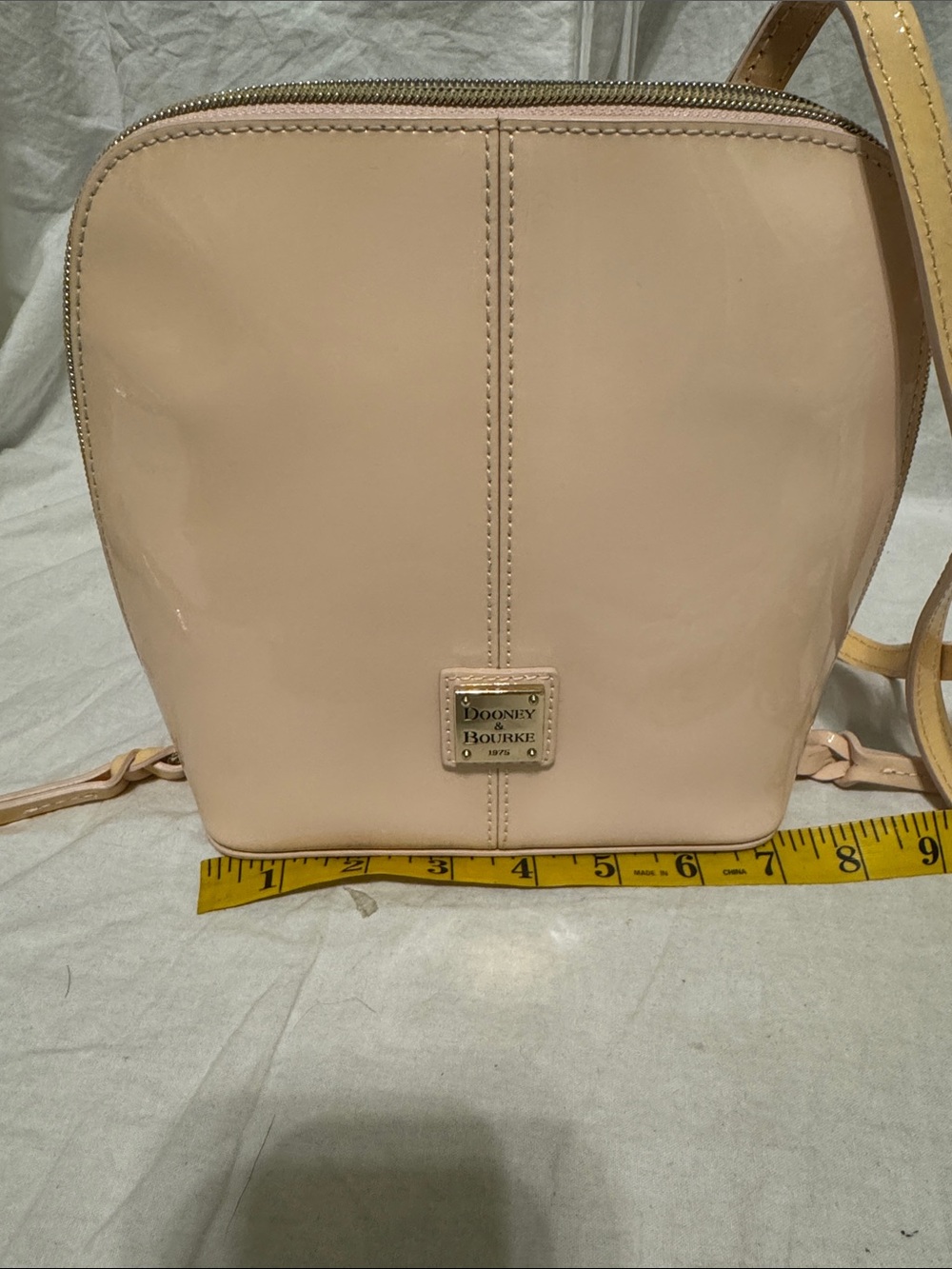 Dooney & Bourke Blush Pink Leather Crossbody Bag